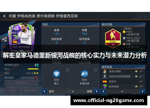 解密皇家马德里新银河战舰的核心实力与未来潜力分析