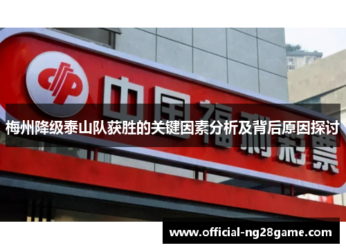 梅州降级泰山队获胜的关键因素分析及背后原因探讨